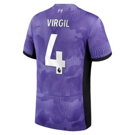 Camisola Liverpool Virgil 4 Equipamento 3ª 2023-24 Manga Curta